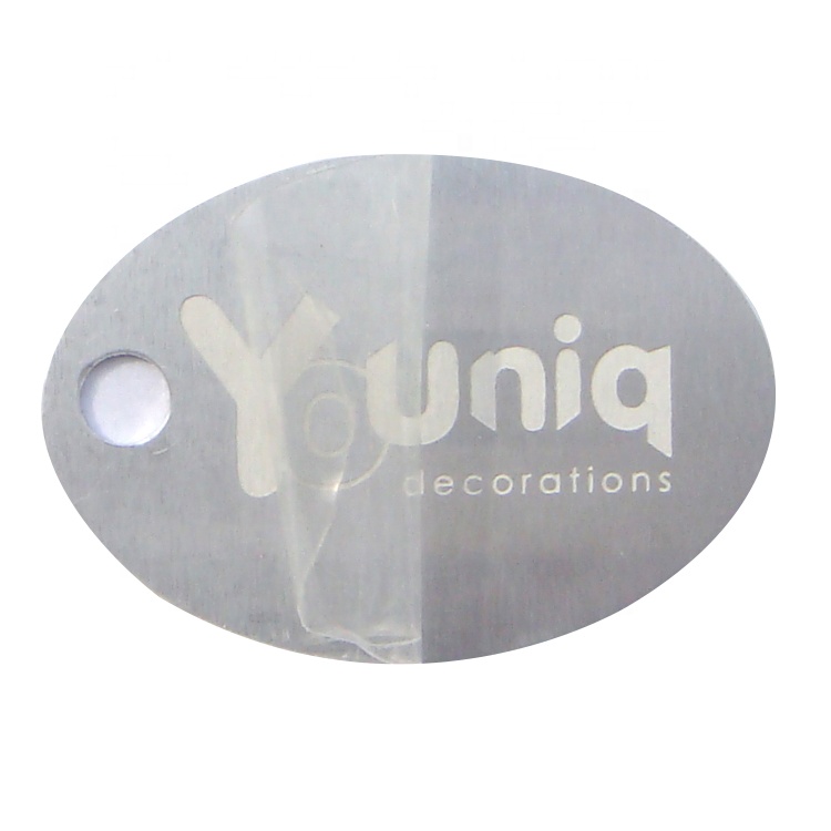 Metal etched sign