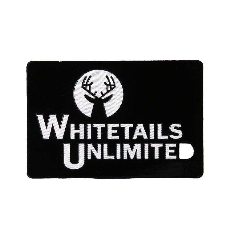 Nameplate aluminum embossed label