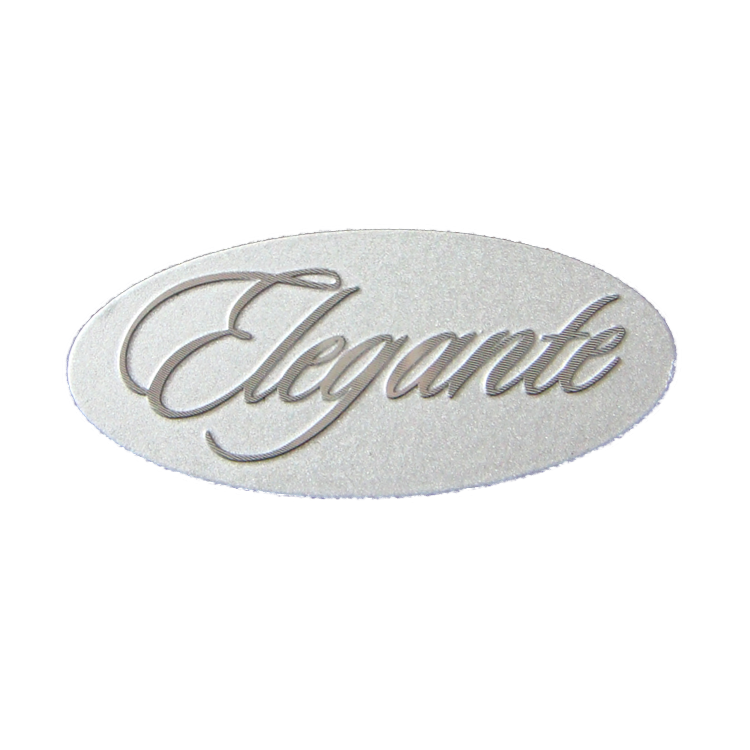 Embossed Sticker Label