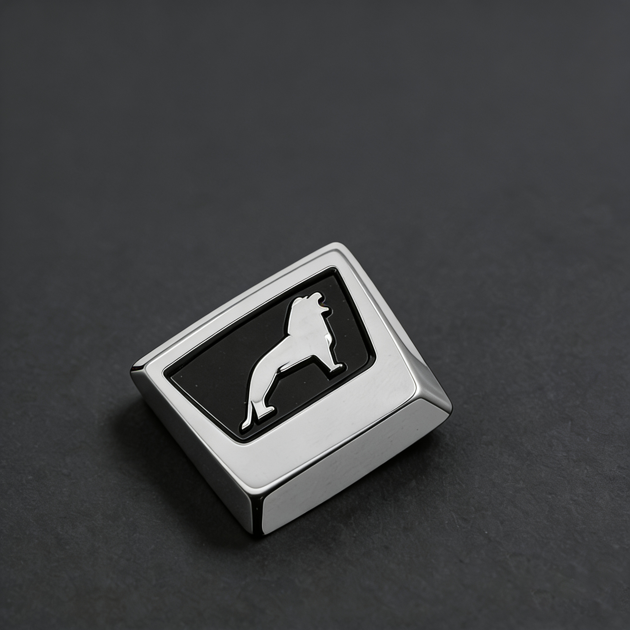 Nickel electroforming 3D logo